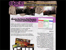 Tablet Screenshot of bobcatbarscheduler.com